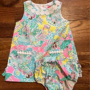 Lilly Pulitzer Classic Shift Dress Infant 18-24M